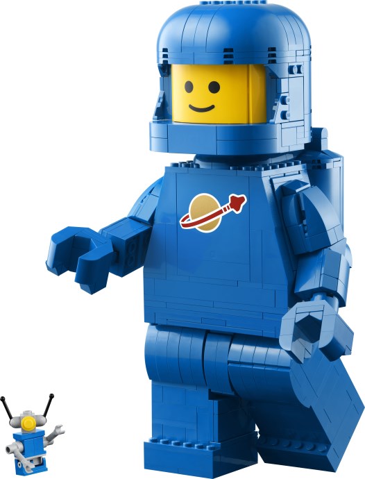 40921-1 Up-Scaled Blue Astronaut Minifigure