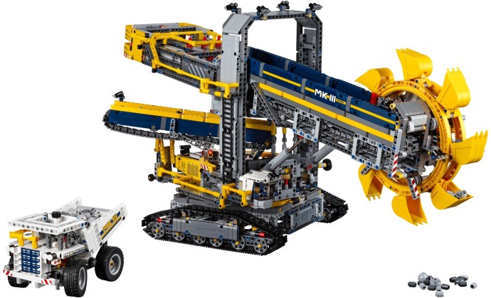 lego 42055 modifications
