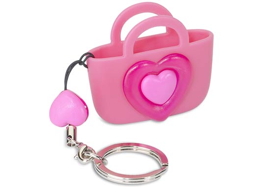 4226751-1 Heart Minibag Key Chain