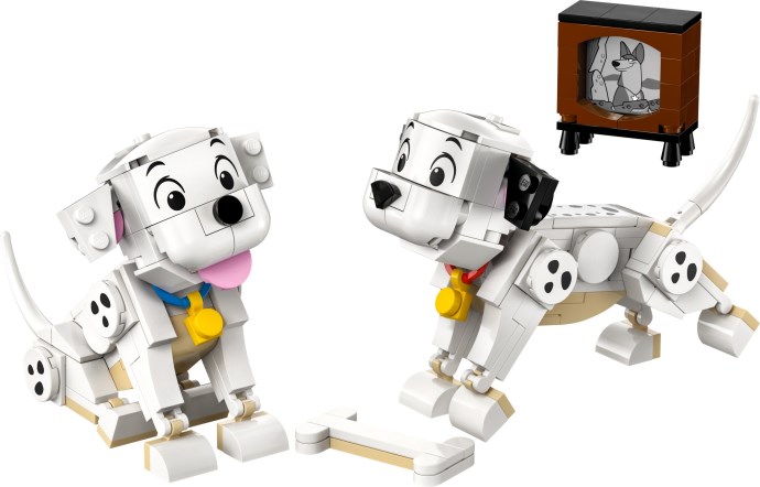 43271-1 Lucky & Penny 101 Dalmatians Puppies