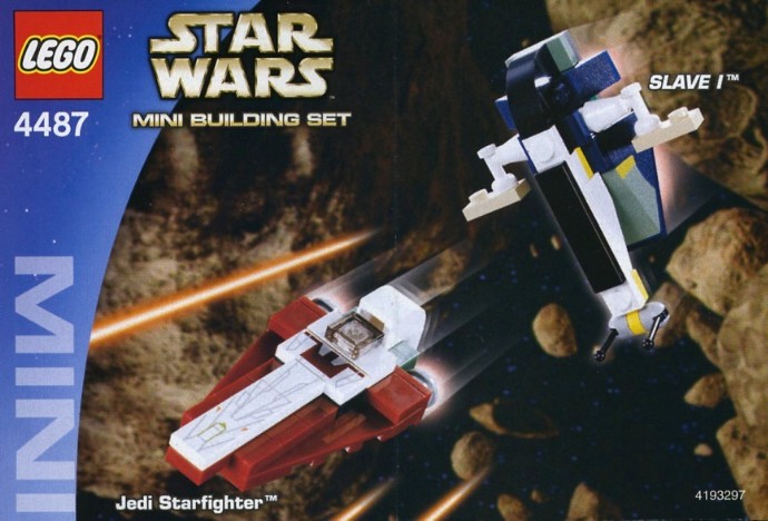 4487-1 Jedi Starfighter & Slave I