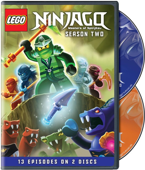 5002195 1 LEGO Ninjago Masters of Spinjitzu Season Two DVD Reviews Brick Insights