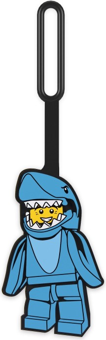 5007229-1 Shark Suit Guy Bag Tag