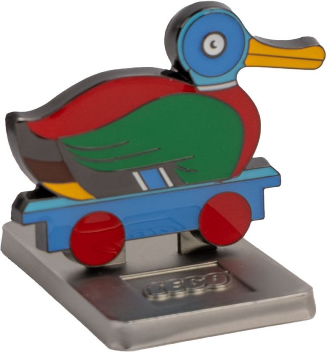 5008907-1 Wooden Duck Magnet