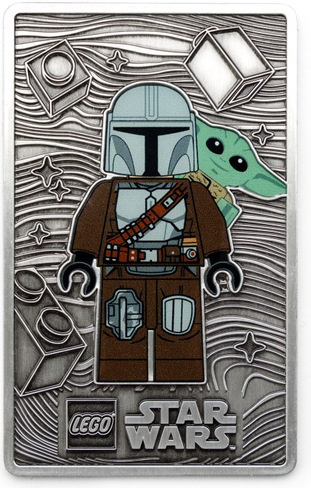 5010325-1 The Mandalorian and Grogu Metal Card