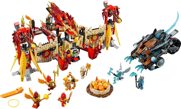 70146-1 Flying Phoenix Fire Temple