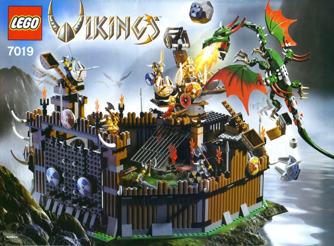 7019-1 Viking against the Fafnir - Brick