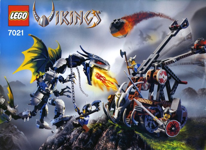 lego vikings dragon