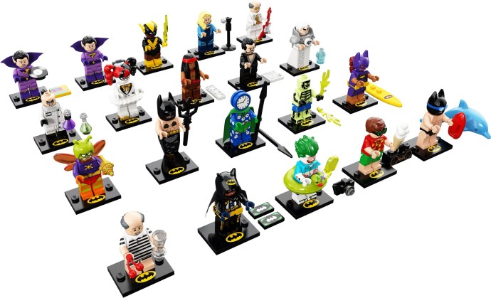 Here are all 20 minifigs from The LEGO Batman Movie Minifigure Series -  Jay's Brick Blog