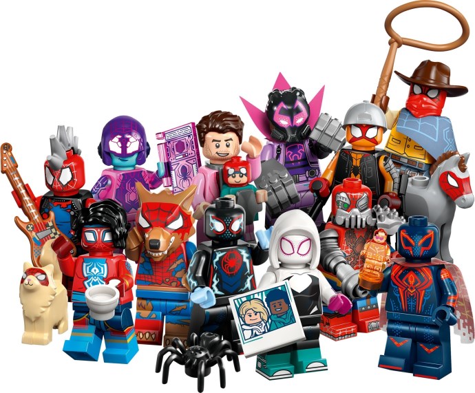 71050-13 LEGO Minifigures - Spider-Man: Across the Spider-Verse Series - Complete