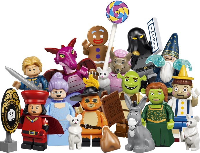 71053-13 LEGO Minifigures - Shrek Series - Complete