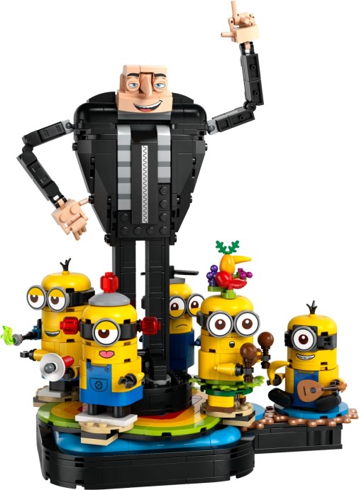 75582-1 Brick-Built Gru and Minions