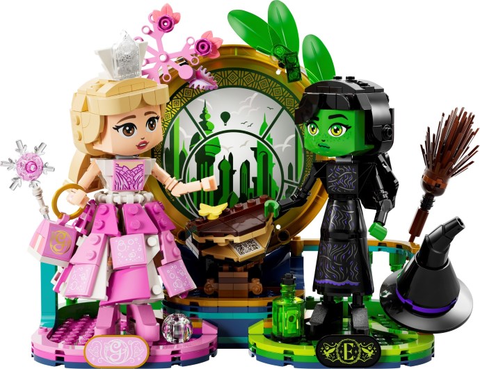 75682-1 Elphaba & Glinda Figures