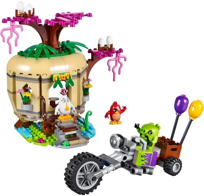 LEGO Set 75825-1 Piggy Pirate Ship (2016 Angry Birds)