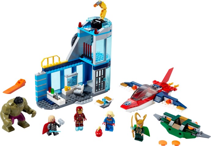 lego avengers tower smyths