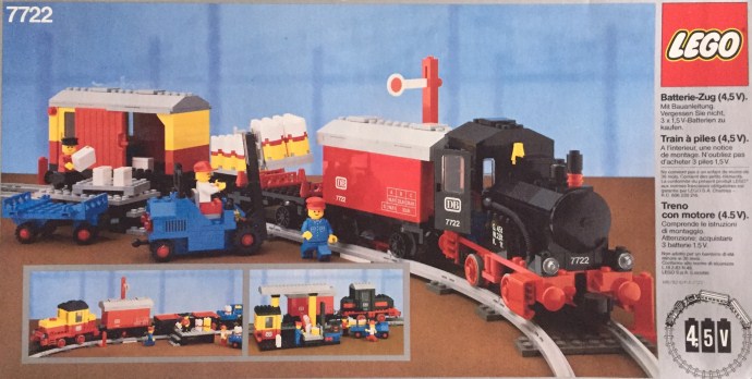 7722-1 Steam Cargo Train Set