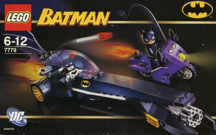 7779-1 The Batman Dragster: Catwoman Pursuit