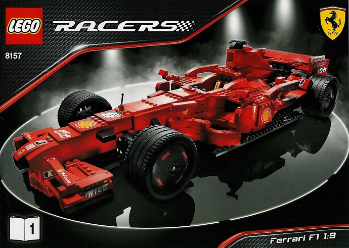 Forhøre forskellige ægtefælle 8157-1 Ferrari F1 1:9 Reviews - Brick Insights