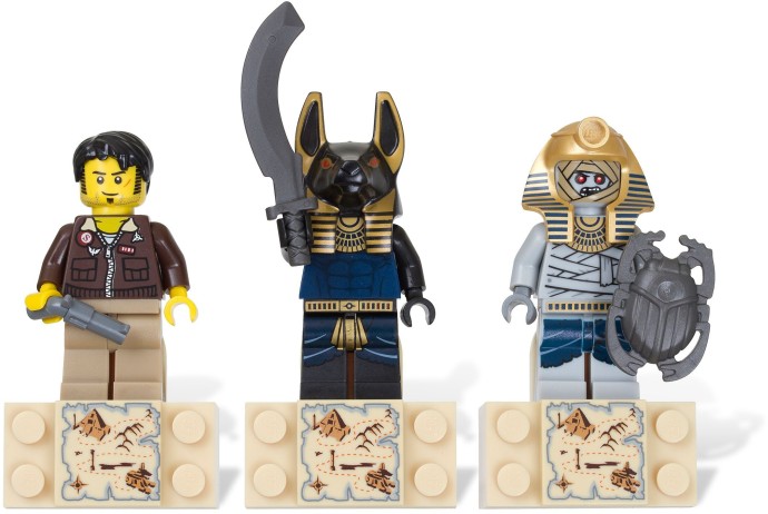 853168-1 Magnet Set: Amset-Ra, Jack Raines and Anubis Guard