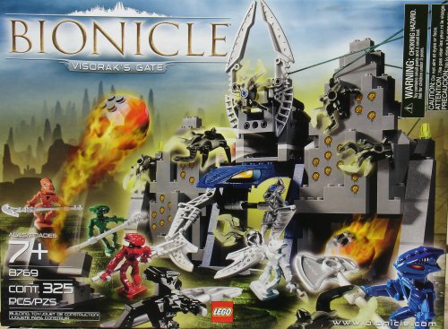 Minifig New Bionicle Sets 8769-1 Visorak's Gate Reviews Brick Insights