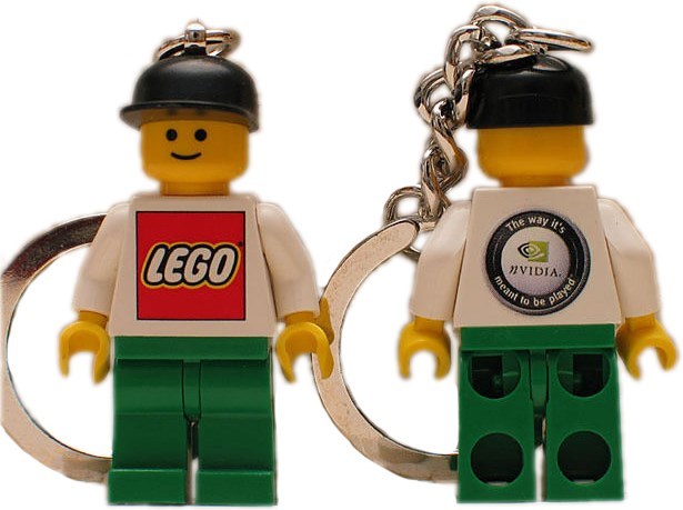 KCP05-1 Nvidia Male Minifigure Key Chain