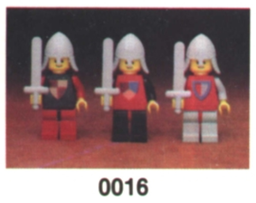 0016-1 Castle Minifigures