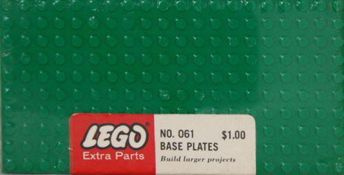 061-1 5 - 10X20 base plates - Green