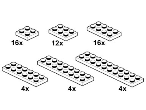 10056-1 White Plates