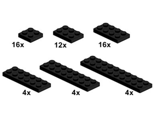 10057-1 Black Plates