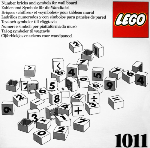 1011-1 LEGO Number/Symbol Blocks