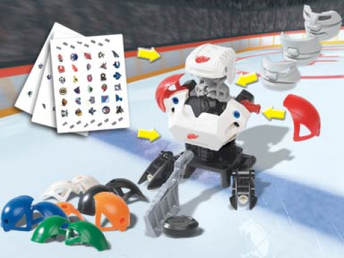 10127-1 NHL Action Set with Stickers