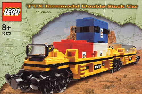 10170-1 TTX Intermodal Double-Stack Car