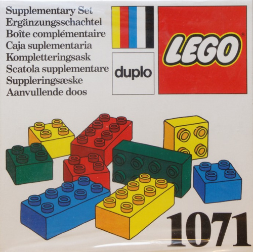 1071-1 Bricks 2 x 2 and 2 x 4