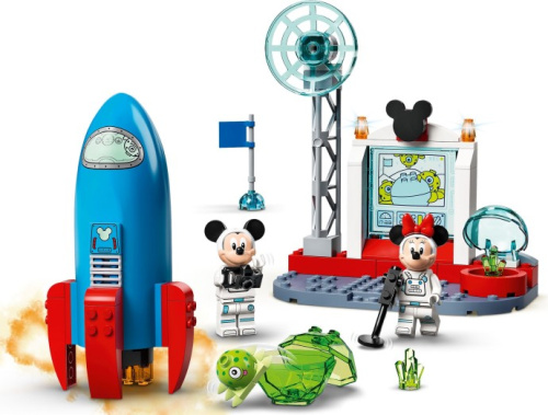 10774-1 Mickey Mouse & Minnie Mouse's Space Rocket