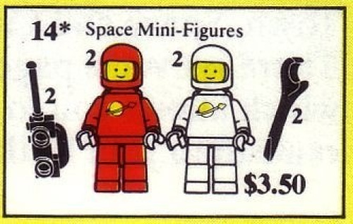 14-1 Space Mini-Figures