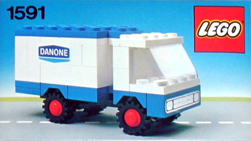 1591-1 Danone Delivery Truck