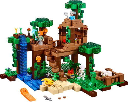 LEGO® Minecraft BigFig Creeper and Ocelot, 184 pc - Foods Co.