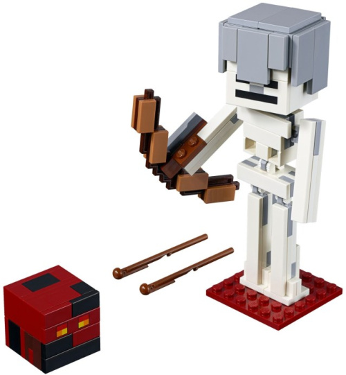 21150-1 Minecraft Skeleton BigFig with Magma Cube