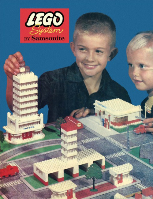 246-1 LEGO Town Plan Board