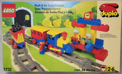 2732-1 Push-Along Play Train Set