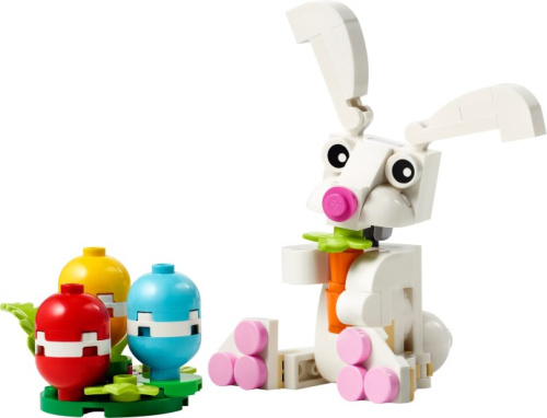 30668-1 Easter Bunny with Colourful Eggs