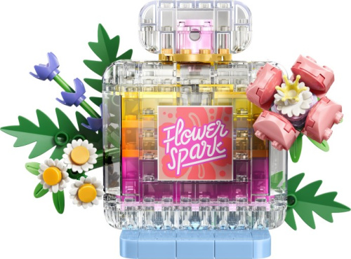 31383-1 Floral Décor Perfume Bottle