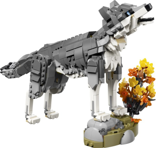 31393-1 Forest Animals: Grey Wolf