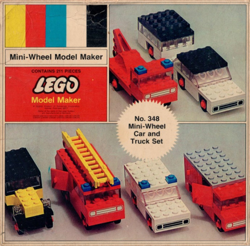 348-2 Mini-Wheel Car and Truck Set