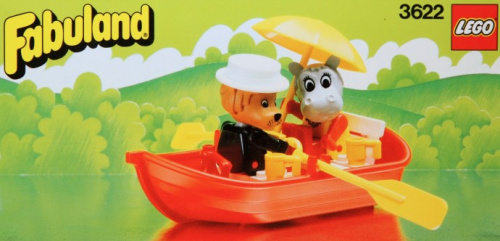 3622-1 Rowboat with Lionel Lion and Hannah Hippopotamus