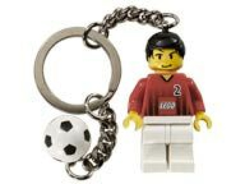 3946-1 Soccer Player and Ball Key Chain