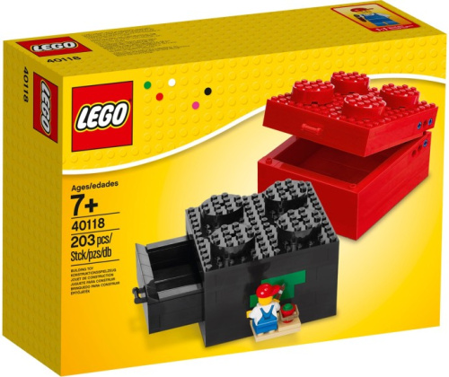40118-1 Buildable Brick Box 2x2