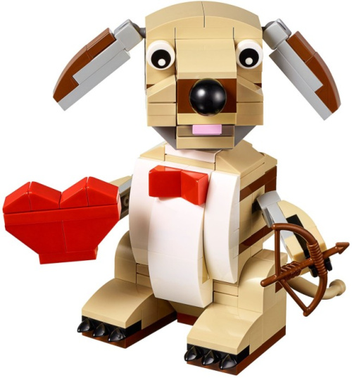 40201-1 Valentine's Cupid Dog
