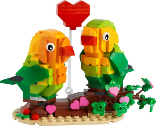 40522-1 Valentine Lovebirds