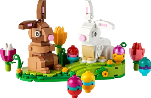 40523-1 Easter Rabbits Display